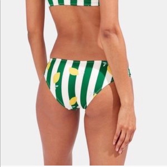 Solid and striped bikini - Picture 4 of 4